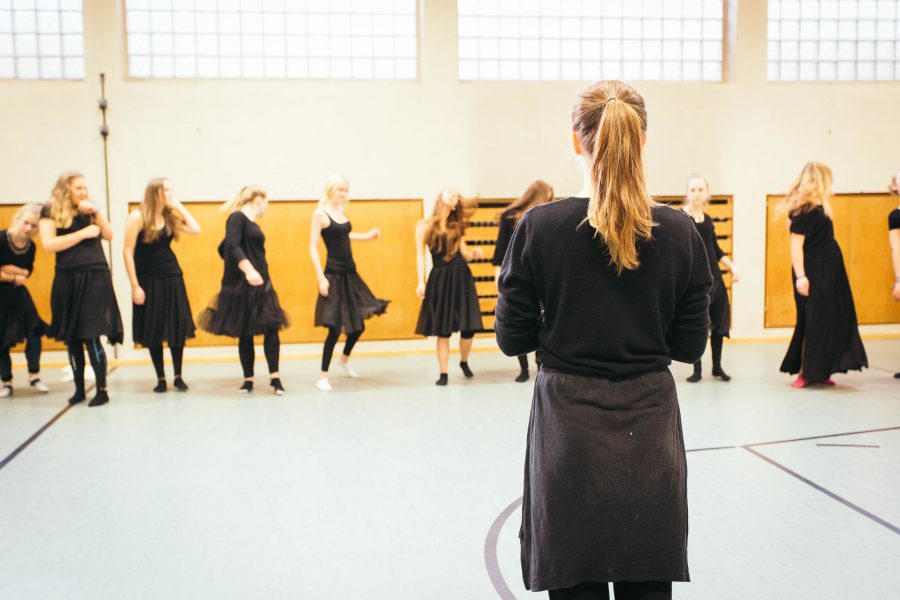 Proben zu "Tanz macht Schule" im Gymnasium am Wall Verden