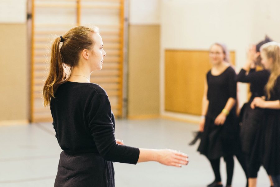 Proben zu "Tanz macht Schule" im Gymnasium am Wall Verden
