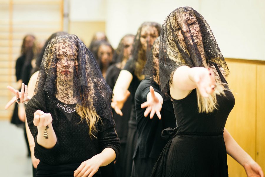 Proben zu "Tanz macht Schule" im Gymnasium am Wall Verden