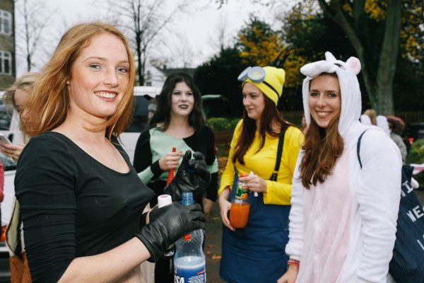 Der Jahrgang 12 des Gymnasiums am Wall Verden feiert am 11.11.2015 den traditionellen "Chaostag am GaW"