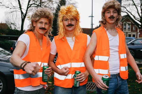 Der Jahrgang 12 des Gymnasiums am Wall Verden feiert am 11.11.2015 den traditionellen "Chaostag am GaW"