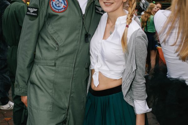 Der Jahrgang 12 des Gymnasiums am Wall Verden feiert am 11.11.2015 den traditionellen "Chaostag am GaW"