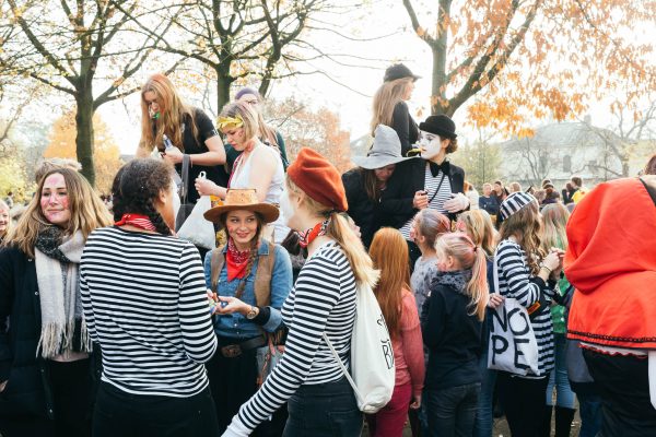 Der Jahrgang 12 des Gymnasiums am Wall Verden feiert am 11.11.2016 den traditionellen "Chaostag am GaW"