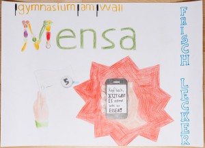 Plakat Mensa am GaW - Finn Wolters