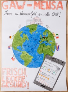 Plakat Mensa am GaW - Ann-Kathrin Lüdemann - Platz 4(4) Schülerbewertung