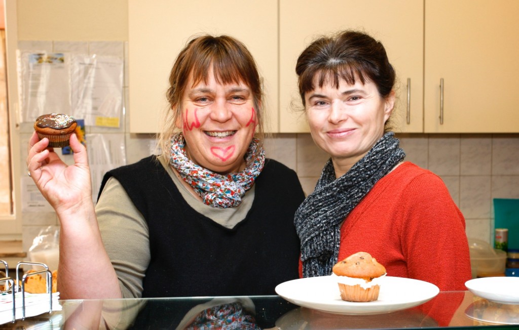 Neue Gesichter in der Cafeteria